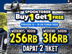 Tiket Berdua Lebih Hemat! Ada Promo Buy 1 Get 1 di Trans Studio Cibubur dan Bandung