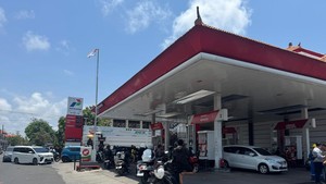 Antrean BBM Bali Mulai Susut, SPBU 24 Jam Masih Disiagakan.