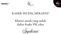 Khusus Kader Partai Inces Indonesia, Tiket Konser Syahrini Sudah Bisa Dibeli!