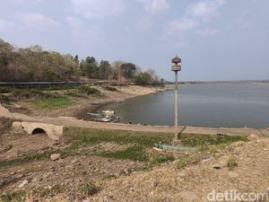 Jejak Gerilya Jenderal Sudirman Kembali Muncul Saat Waduk Gajah Mungkur Surut