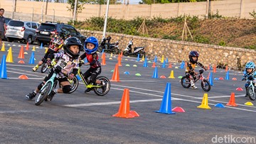Balance Bike Race Mulai Digemari Anak-anak di Pamekasan