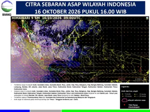 Asap Karhutla Kalimantan Terdeteksi Sampai ke Jakarta dan Jabar
