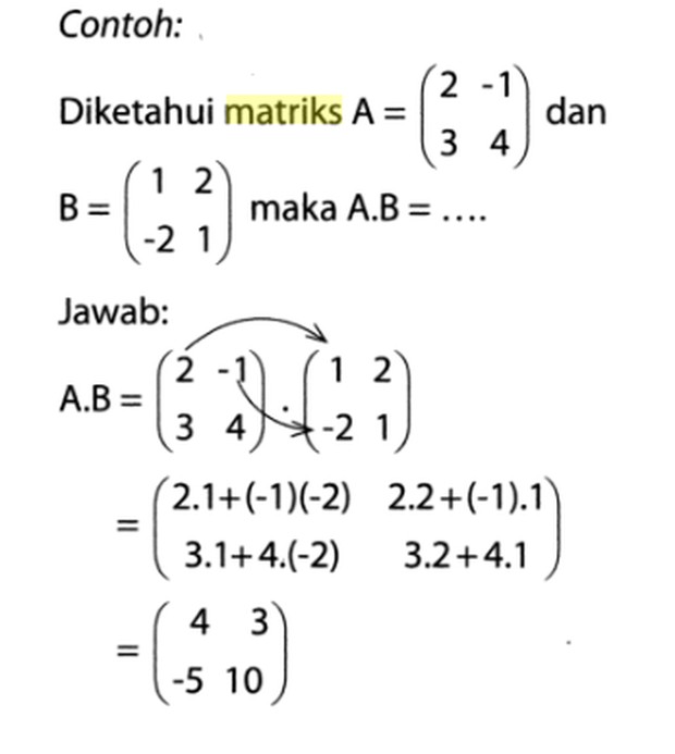 Contoh matriks