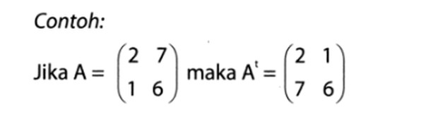 Contoh matriks