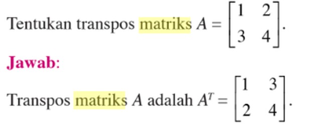 Contoh matriks