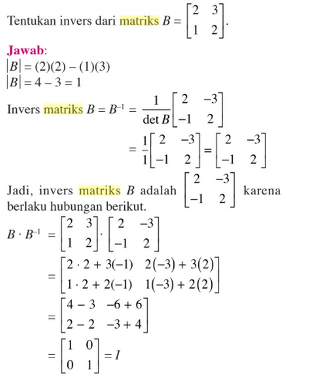 Contoh matriks