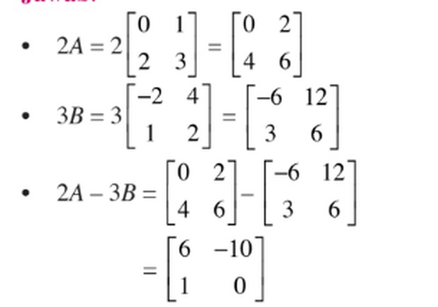 Contoh matriks