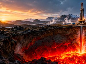 Islandia Mau Ngebor Gunung Api untuk Manfaatkan Panas Bumi