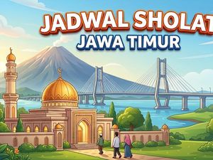 Jadwal Sholat Subuh hingga Isya di Jawa Timur Hari Ini