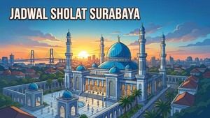 Jadwal Sholat Hari Ini untuk Subuh hingga Isya di Wilayah Surabaya