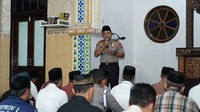 Kapolres Kediri Gelar Subuh Keliling, Ajak Warga Jaga Kamtibmas