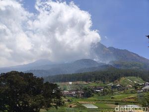 Gunung Lawu Kebakaran, Pemadaman Terkendala Angin Kencang-Awan Tebal