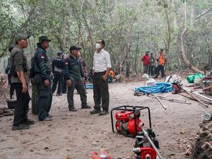 Upaya Pemadaman Karhutla TNTP: 16 Kali Water Bombing-Gencarkan OMC