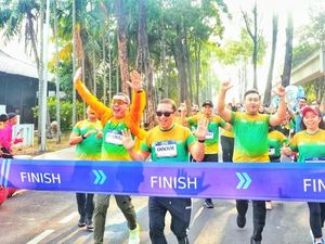 Peringati Hari Kebudayaan, 2.000 Pelari Ramaikan Nusantara Run di TMII