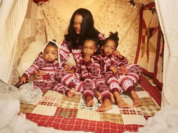 Jarang Terekspos, Intip Gaya Rihanna dan 3 Anaknya Jadi Model Savage X Fenty