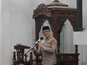 Subuh Keliling Polda Riau Bawa Pesan Jaga Kamtibmas dan Green Policing