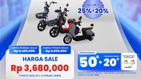 Sepeda Listrik Ada Diskon Menarik di Transmart Full Day Sale