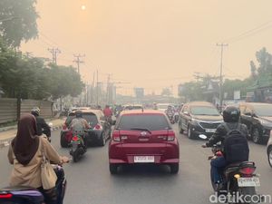 Kabut Asap Kiriman Jambi-Sumsel Selimuti Bengkulu, Jarak Pandang 6-8 Km