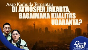Asap Karhutla Terpantau di Atmosfer Jakarta, Bagaimana Kualitas Udaranya?