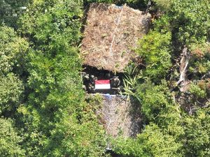 Penampakan Markas Rahasia KKB di Hutan Intan Jaya Bak Bunker