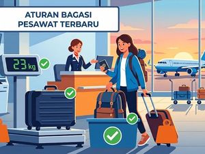 Aturan Terbaru Bagasi Pesawat Terbang untuk Garuda, Citilink dan Lion Air
