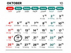 Tanggal 19 Oktober 2026 Memperingati Apa? Ada 4 Momen Penting dan Menarik