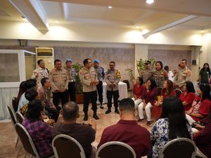 Kapolres Gianyar Ajak Jemaat Perkuat Toleransi dan Jaga Kamtibmas