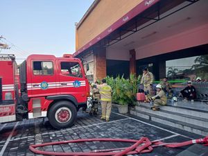 Meja Kasir Pepito Market Pererenan Terbakar, Kerugian Capai Rp 400 Juta