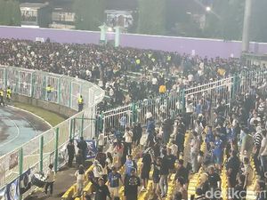 Kronologi Kericuhan Suporter Usai Laga PSGC Vs PSIS di Ciamis