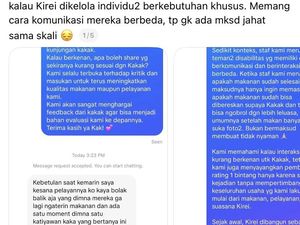 Staf Disabilitas Jalankan SOP, Kafe Ini Malah Dapat Bintang 1
