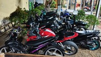 Massa Remaja Balap Liar di Jalan Majapahit Dibubarkan, 16 Motor Disita