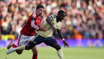 Babak I Nottingham Forest Vs Arsenal Selesai 0-0