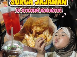 Video Jajan 100 Ribu Dekat Stasiun Kalibata, Dapat Apa Aja?