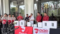 Aksi Sosial Komunitas Ducati, Sumbang 6 Oksigen Concentrator untuk PMI