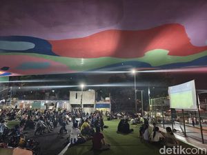 Setia Mendukung Persib Lewat Layar Nobar