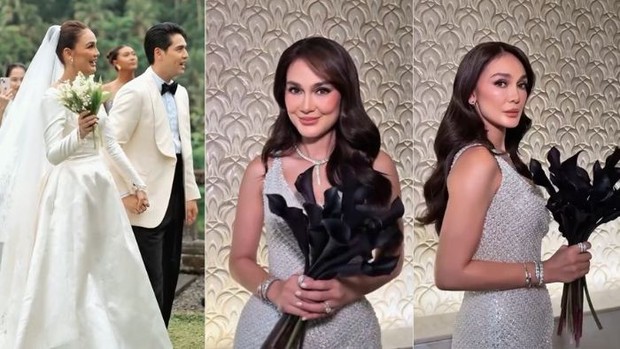Buket Bunga Luna Maya/Foto: TikTok/lunamaya