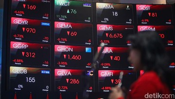 IHSG Seharian Melemah, Ditutup ke Level 4.900