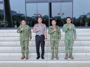 Kapolri Silaturahmi ke Panglima TNI, Tegaskan Sinergi Jaga Keamanan NKRI