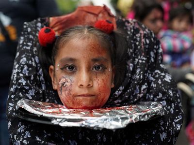 Kota Mexico Berubah Jadi Lautan Zombi