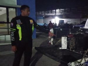 2 Lansia Tewas Tertabrak Truk Trailer di Jalan Lingkar Klaten