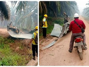 Benda Misterius Ditemukan di Kebun Sawit Kotim, Begini Bentuknya
