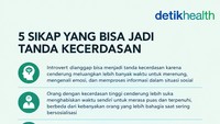 Infografis: 5 Sikap yang Bisa Jadi Tanda Kecerdasan Seseorang