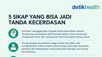 Infografis: 5 Sikap yang Bisa Jadi Tanda Kecerdasan Seseorang - Infolitik