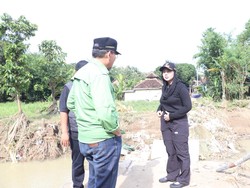 Respons Warga, Pemkab Brebes Kawal Penanganan Titik Banjir Sungai Babakan