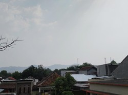 Bima dan Dompu Diselimuti Haze, Diduga Akibat Pembakaran Lahan