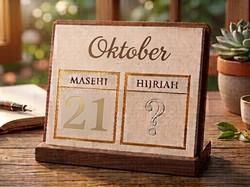 Tanggal Hijriah Hari Ini 21 Oktober 2026 Lengkap Kalender Format PDF
