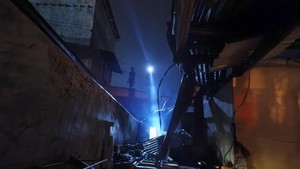 2 Rumah Ludes Terbakar di Passippo Bone