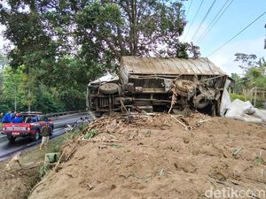 Korban Tewas Laka Truk Tabrak 2 Motor di Magelang Bertambah Jadi 3 Orang