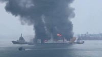 Video: Seluruh Penumpang KMP Batumandi Berhasil Dievakuasi Usai Kebakaran