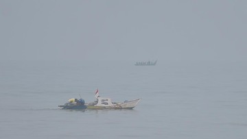 Kabut Asap Halangi Nelayan Melaut